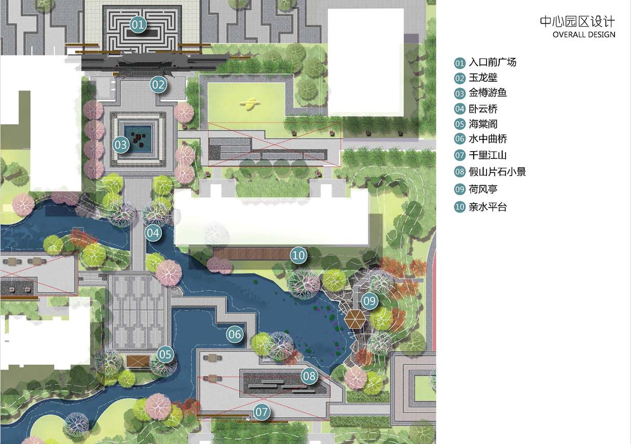 左岸景林中式园林景观设计案例丨中国唐山-3