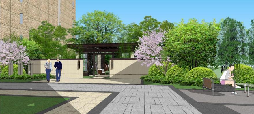 徐福御景府中式景观设计案例丨东安-24