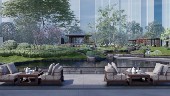 壹品江山中式园林景观设计案例丨中国永州-13