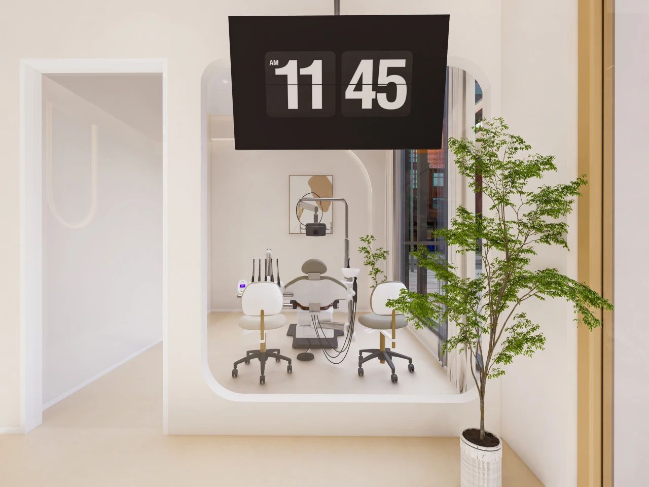 口腔设计·舒立口腔【98 平】奶油风-11