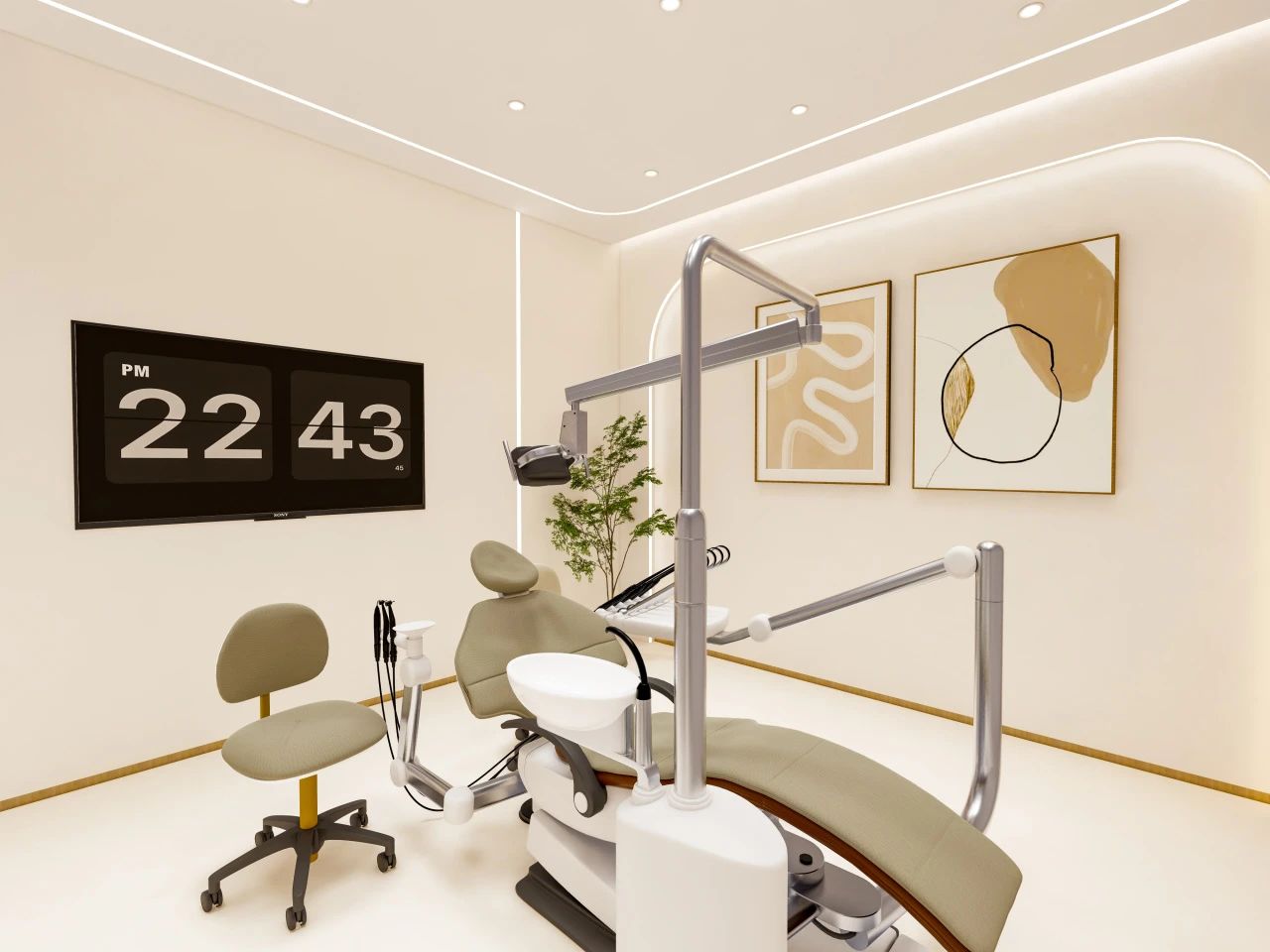 口腔设计·舒立口腔【98 平】奶油风-20