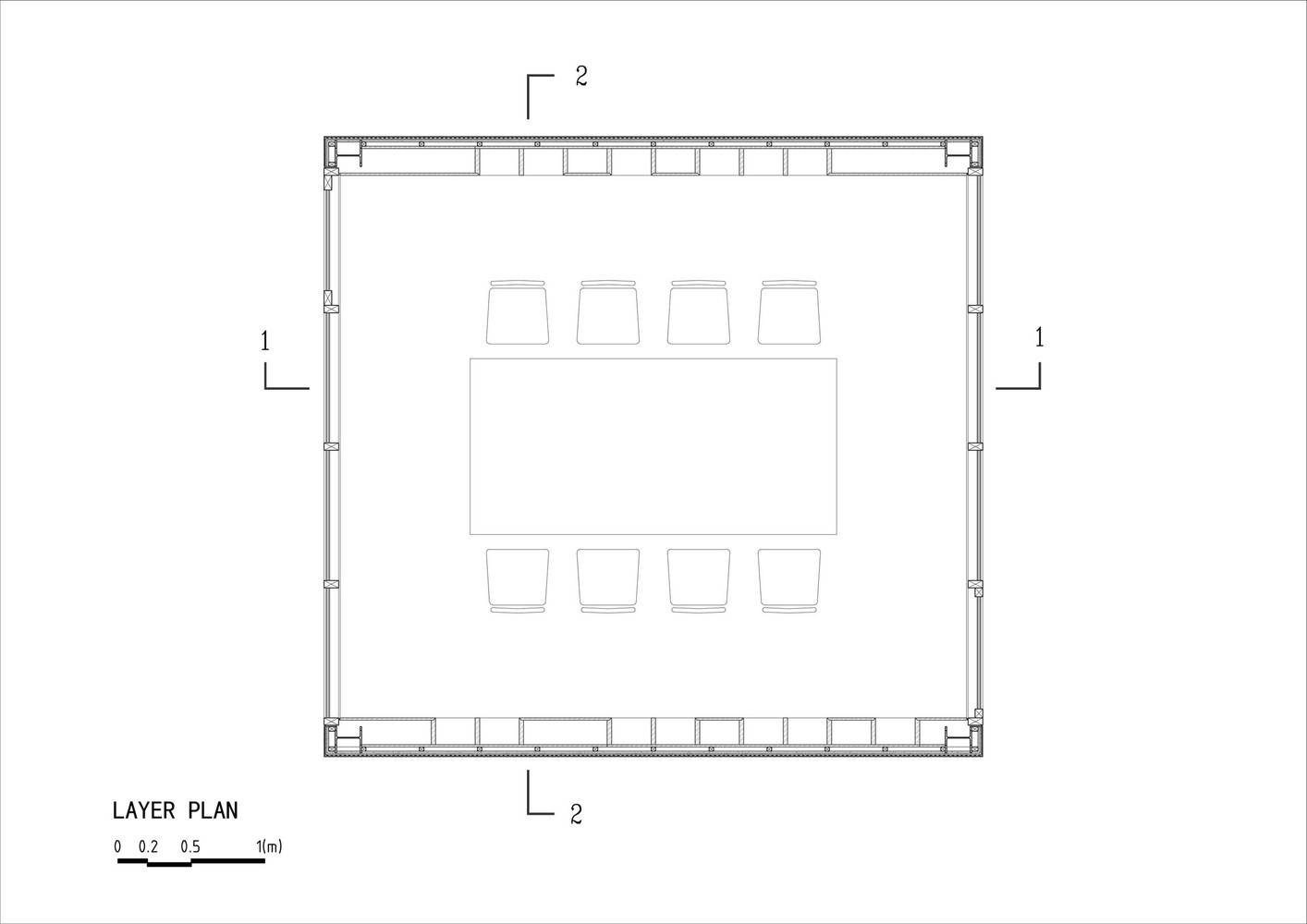 浙江80㎡ 校园草地图书馆建筑设计-13