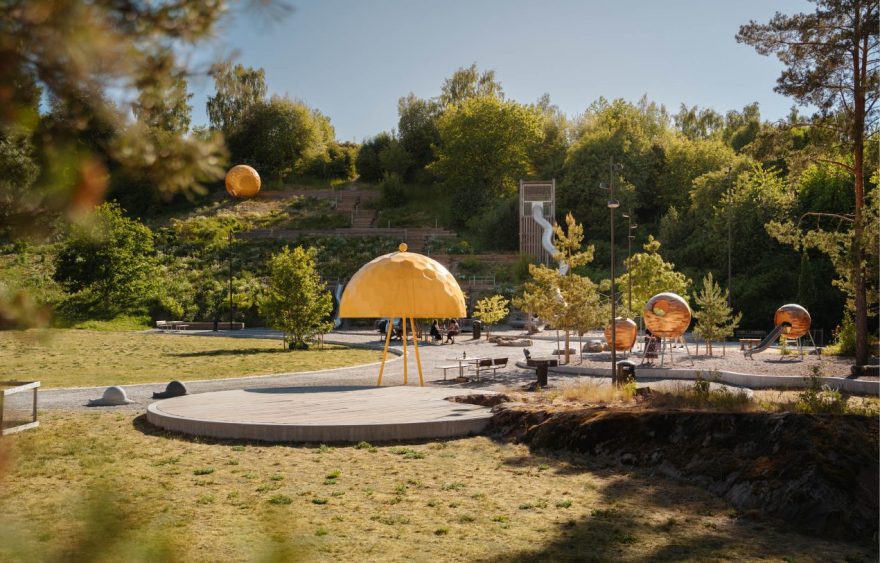 瓦尔贝格山顶公园丨瑞典斯德哥尔摩丨兰德公司-9