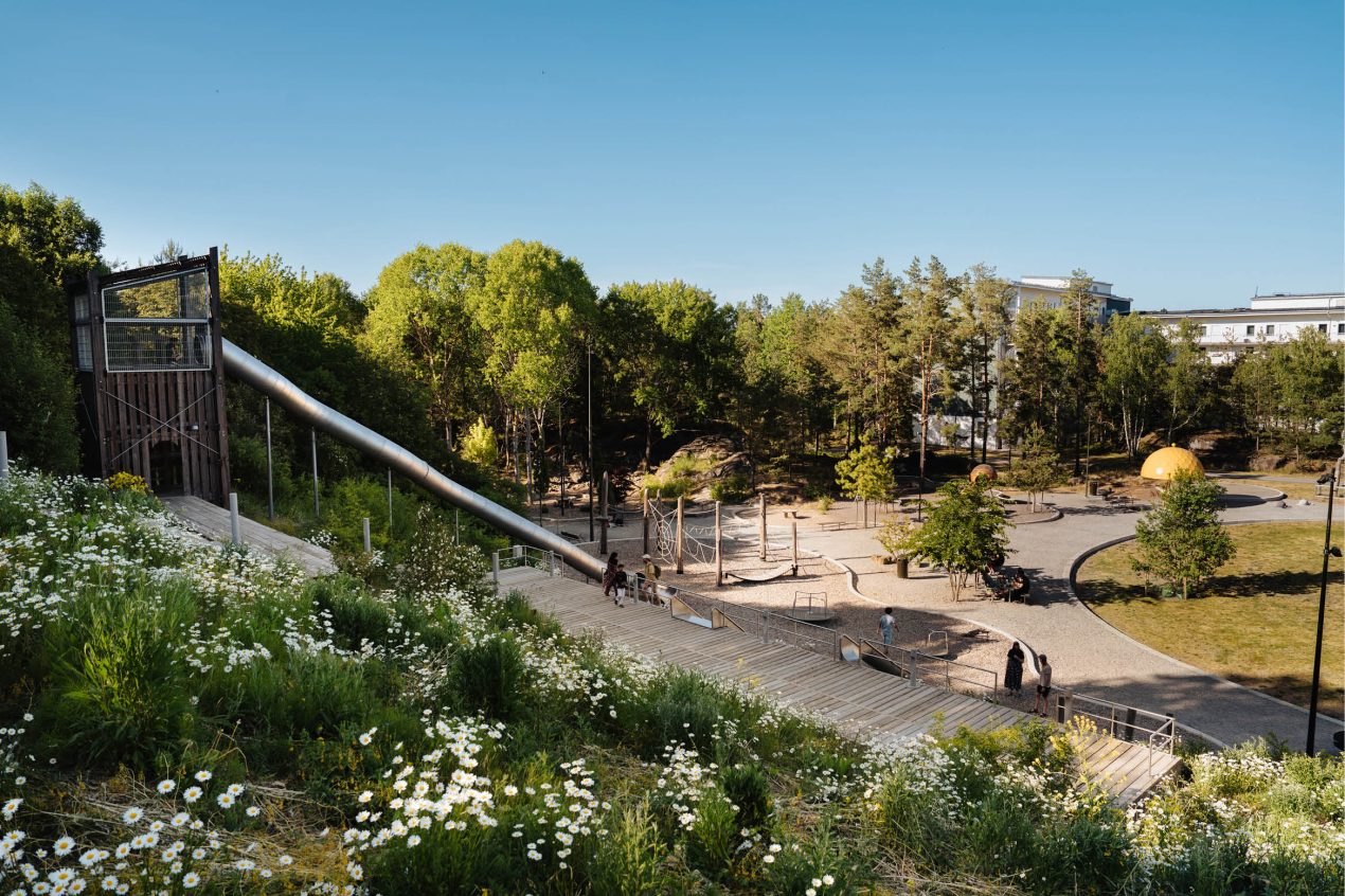 瓦尔贝格山顶公园丨瑞典斯德哥尔摩丨兰德公司-10