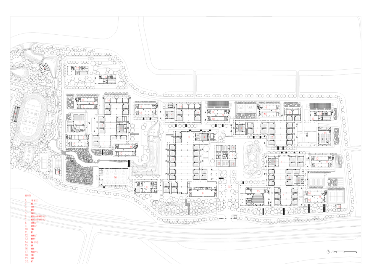 中国美术学院良渚校区一期丨中国杭州丨非常建筑-43