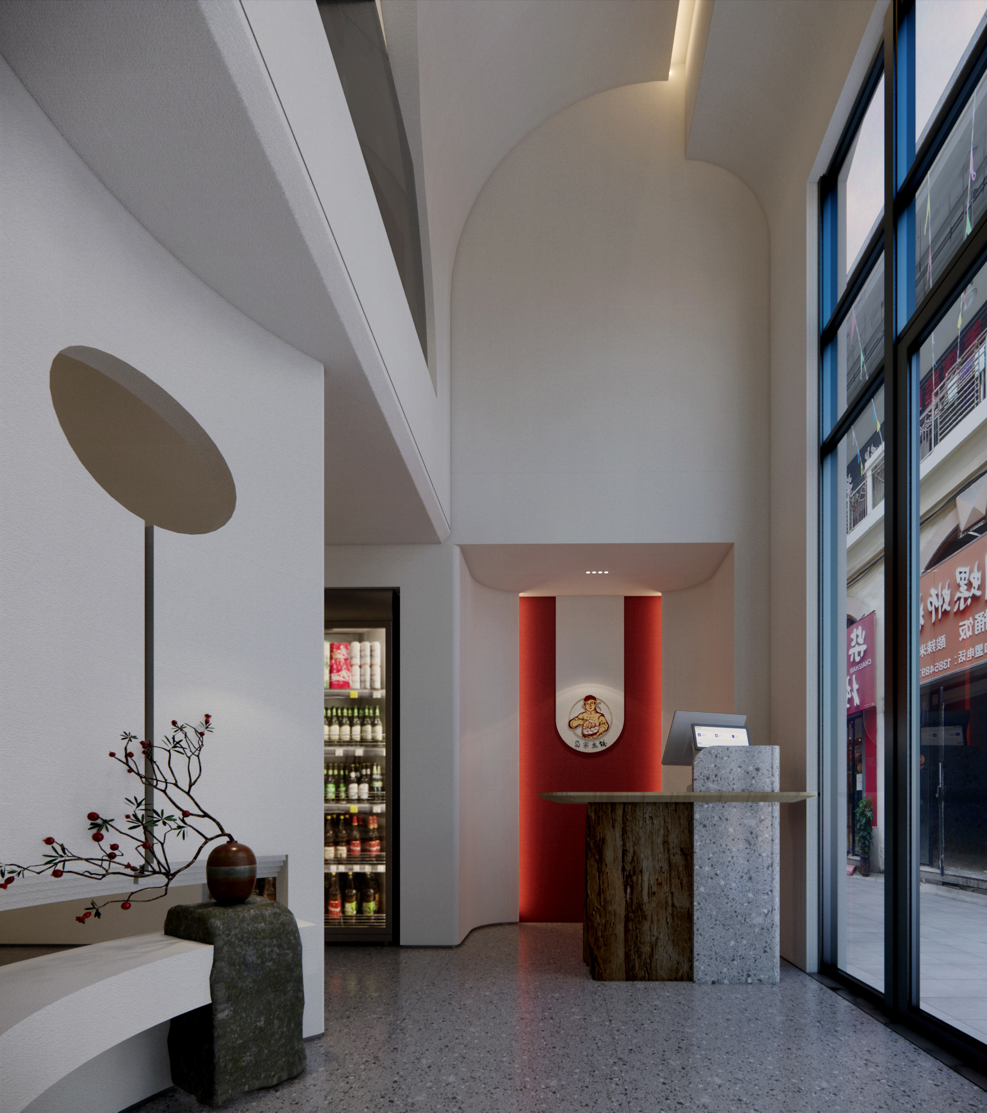 岱宗主水饺店丨中国泰安丨山东燊鸿空间设计有限公司-7