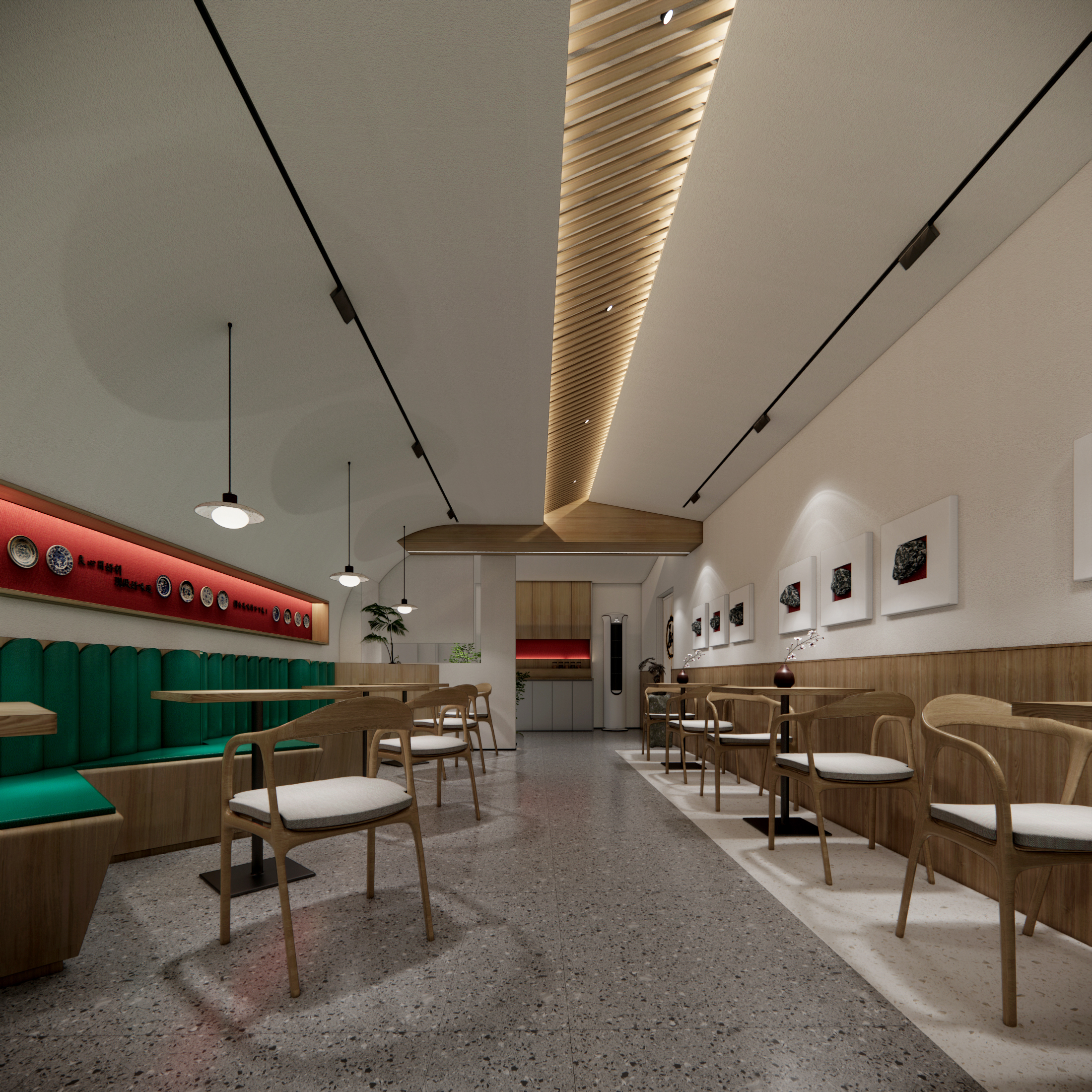 岱宗主水饺店丨中国泰安丨山东燊鸿空间设计有限公司-10