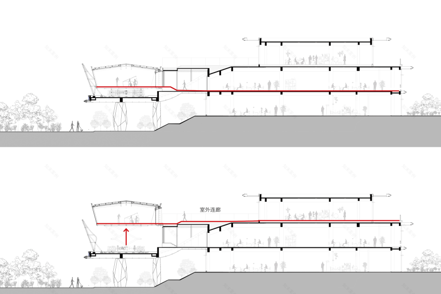 长沙“湘江之眼”丨中国长沙丨line+建筑事务所-6