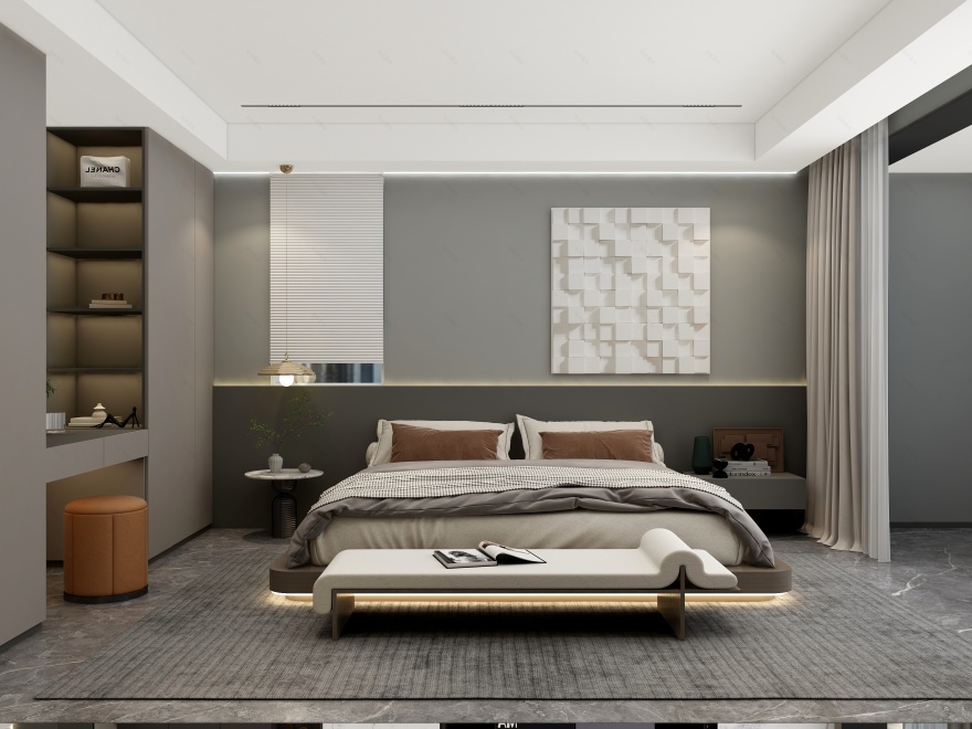 意式极简别墅设计丨中国河北丨楚楚独立设计工作室-19