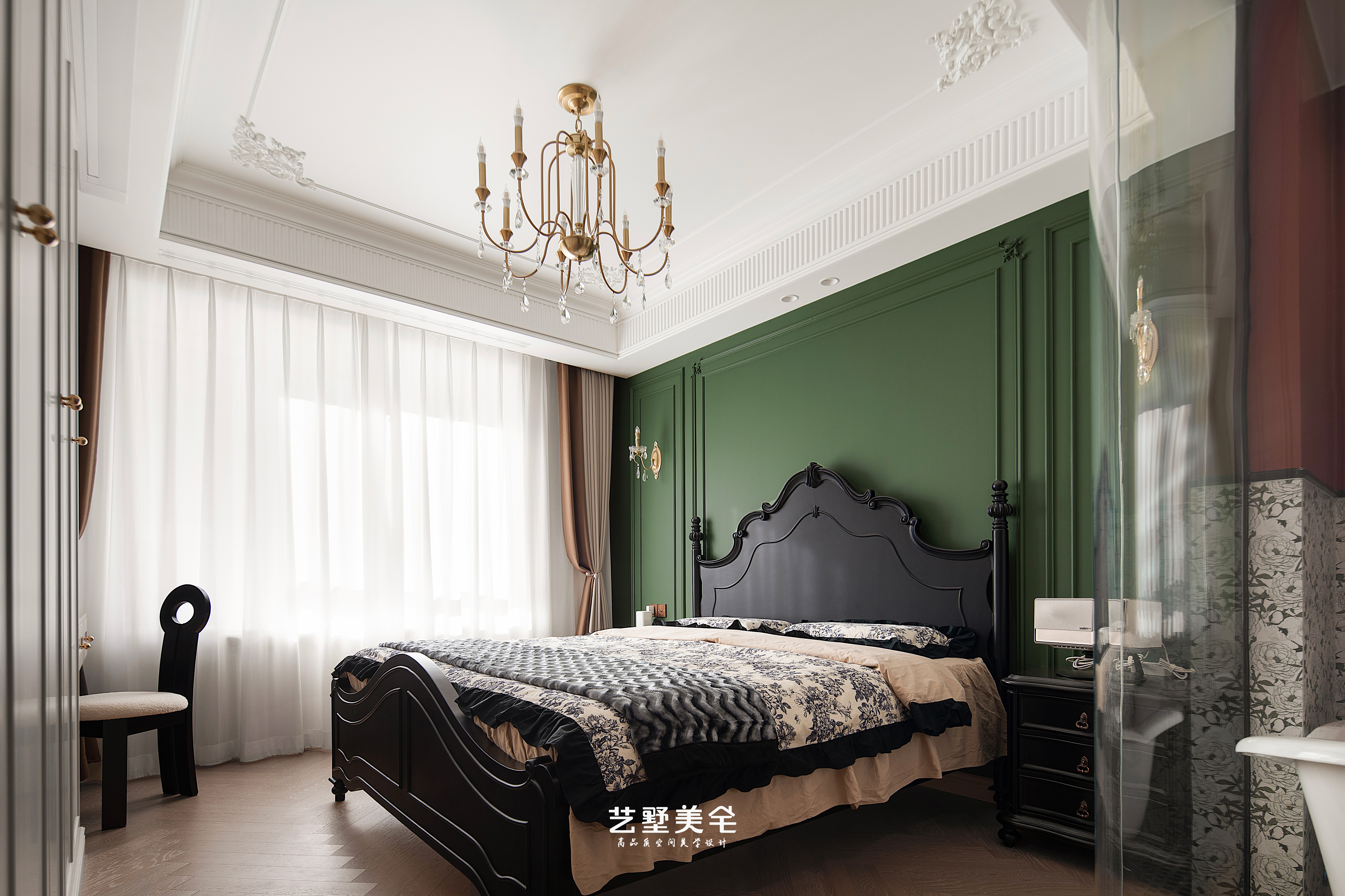 禧悦学府法式复古设计丨中国北京丨艺墅美宅设计-43