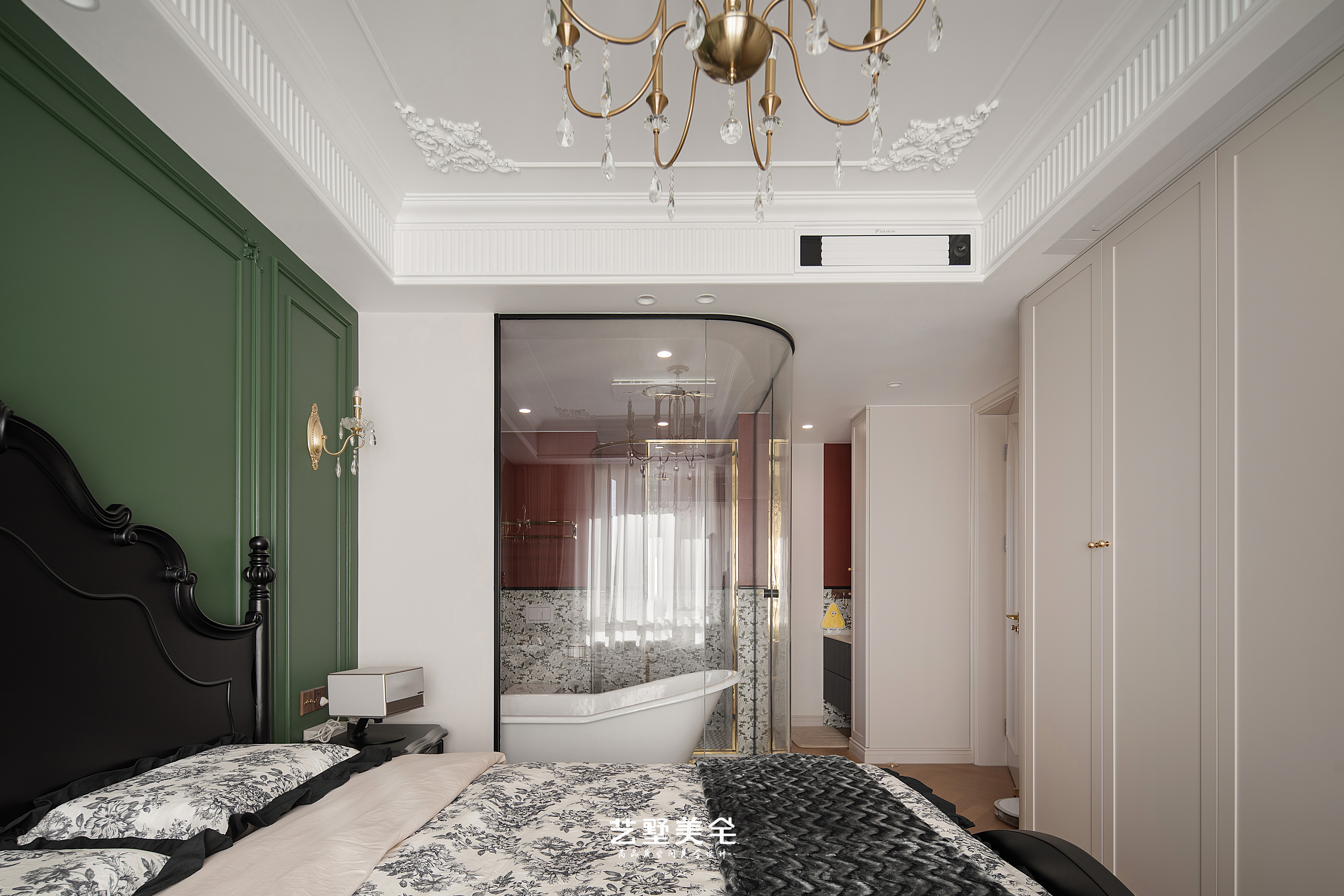 禧悦学府法式复古设计丨中国北京丨艺墅美宅设计-31