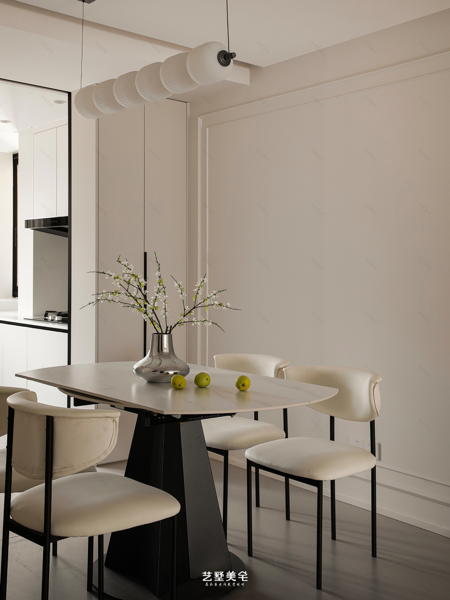 铜冠花园现代法式平层住宅设计丨中国合肥丨艺墅美宅设计-19