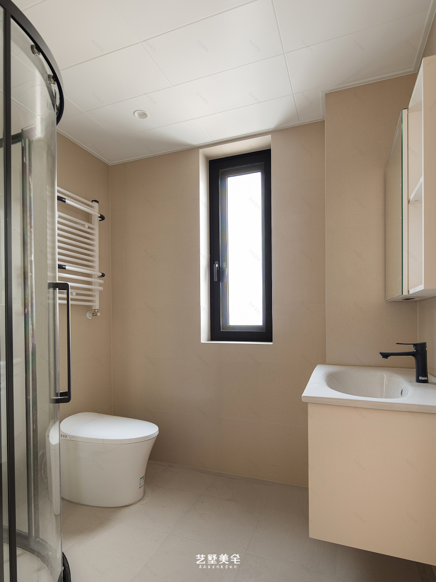 铜冠花园现代法式平层住宅设计丨中国合肥丨艺墅美宅设计-40