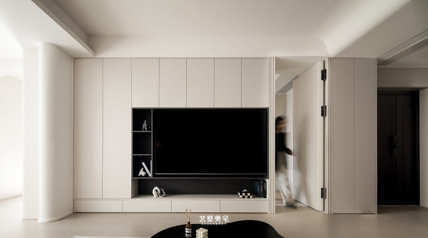 铜冠花园现代法式平层住宅设计丨中国合肥丨艺墅美宅设计-45