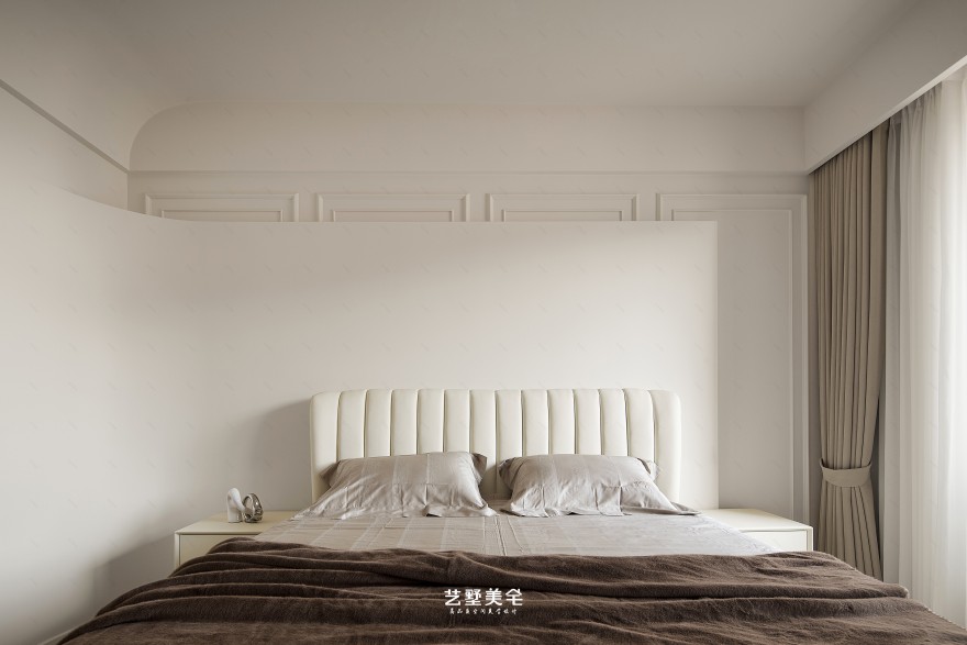 铜冠花园现代法式平层住宅设计丨中国合肥丨艺墅美宅设计-47