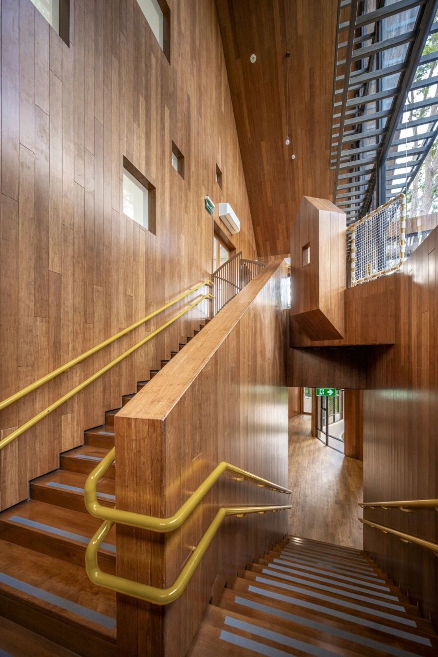 幼儿园:树屋的概念设计,营造出最有趣的氛围丨泰国-23