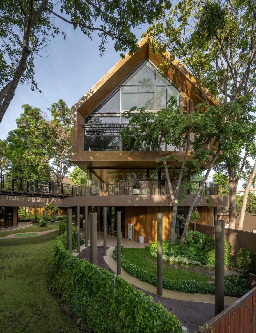 幼儿园:树屋的概念设计,营造出最有趣的氛围丨泰国-9