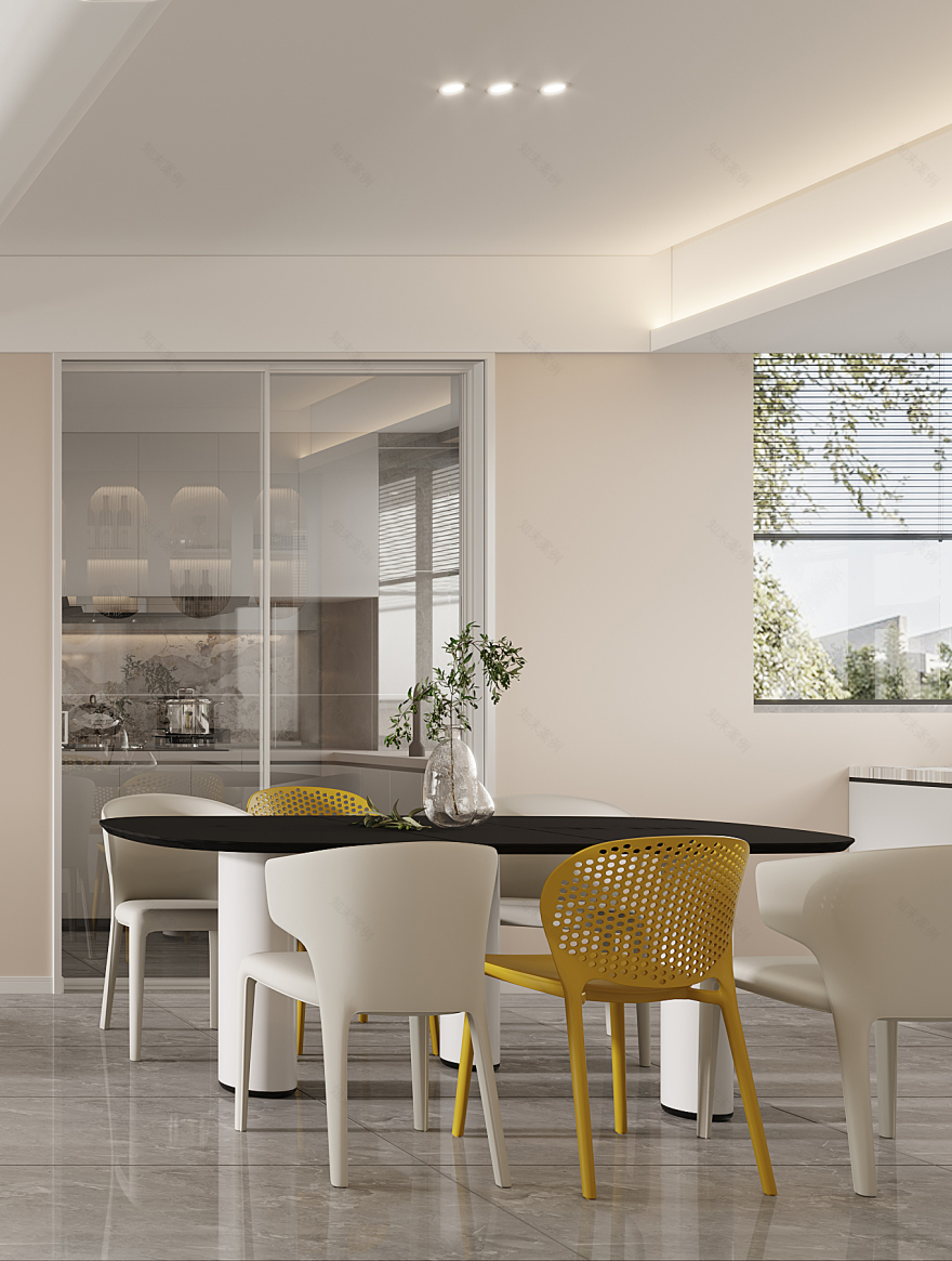 奶油风·温柔宅丨武汉界无垠空间设计事务所-35