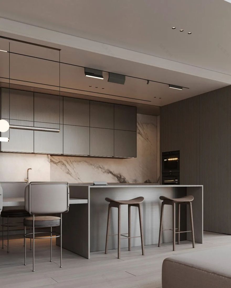 上海顶层复式低调奢华设计丨中国上海-6