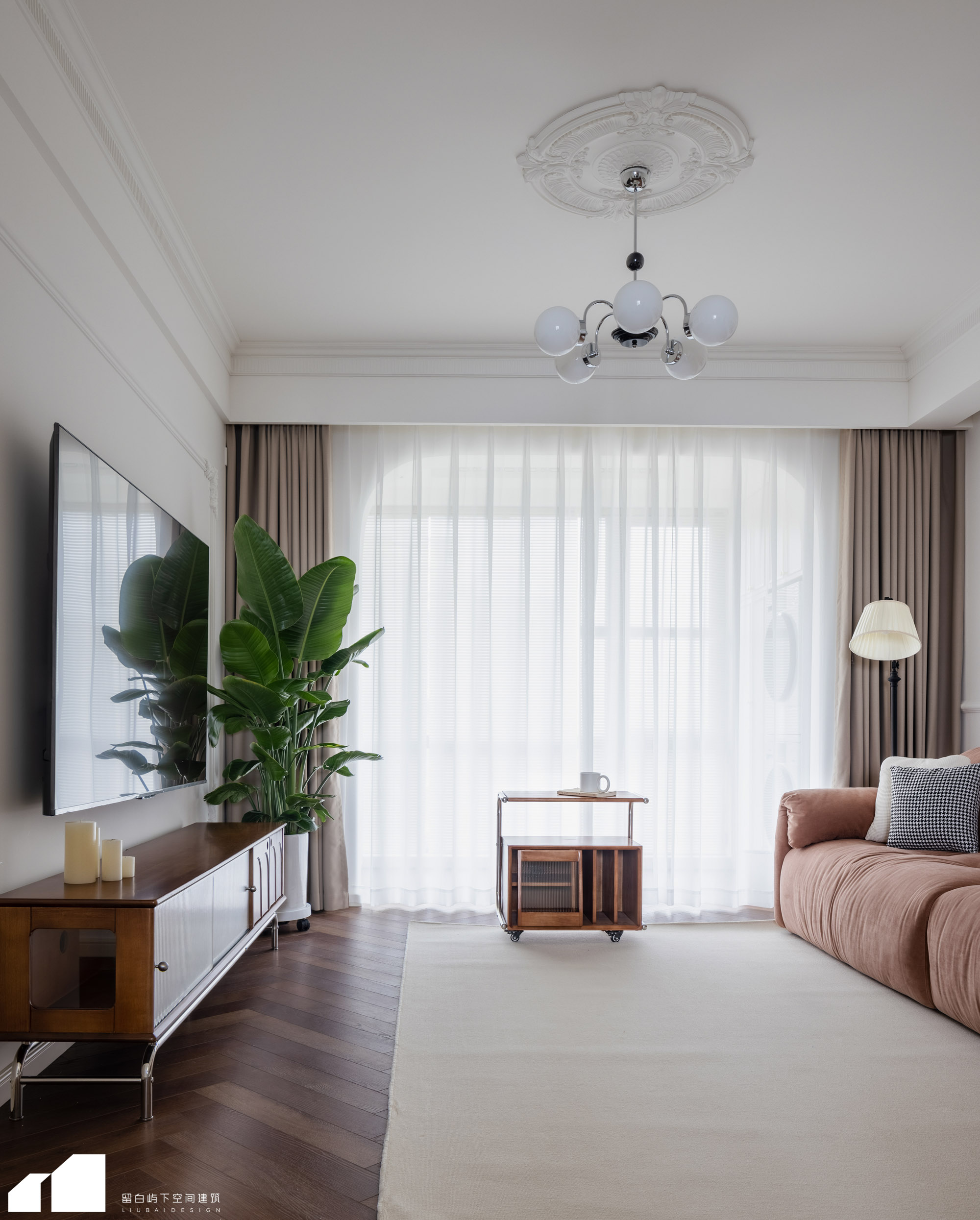 留白·私宅 ｜蓉初｜126㎡复古风，有浪漫的小情趣，也有生活-3