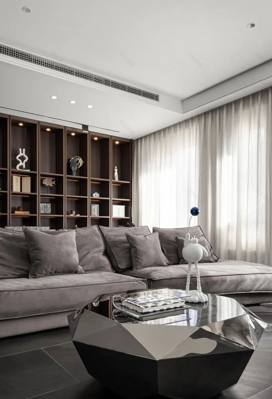 暗调之魅 · 现代简约家居设计新解-13