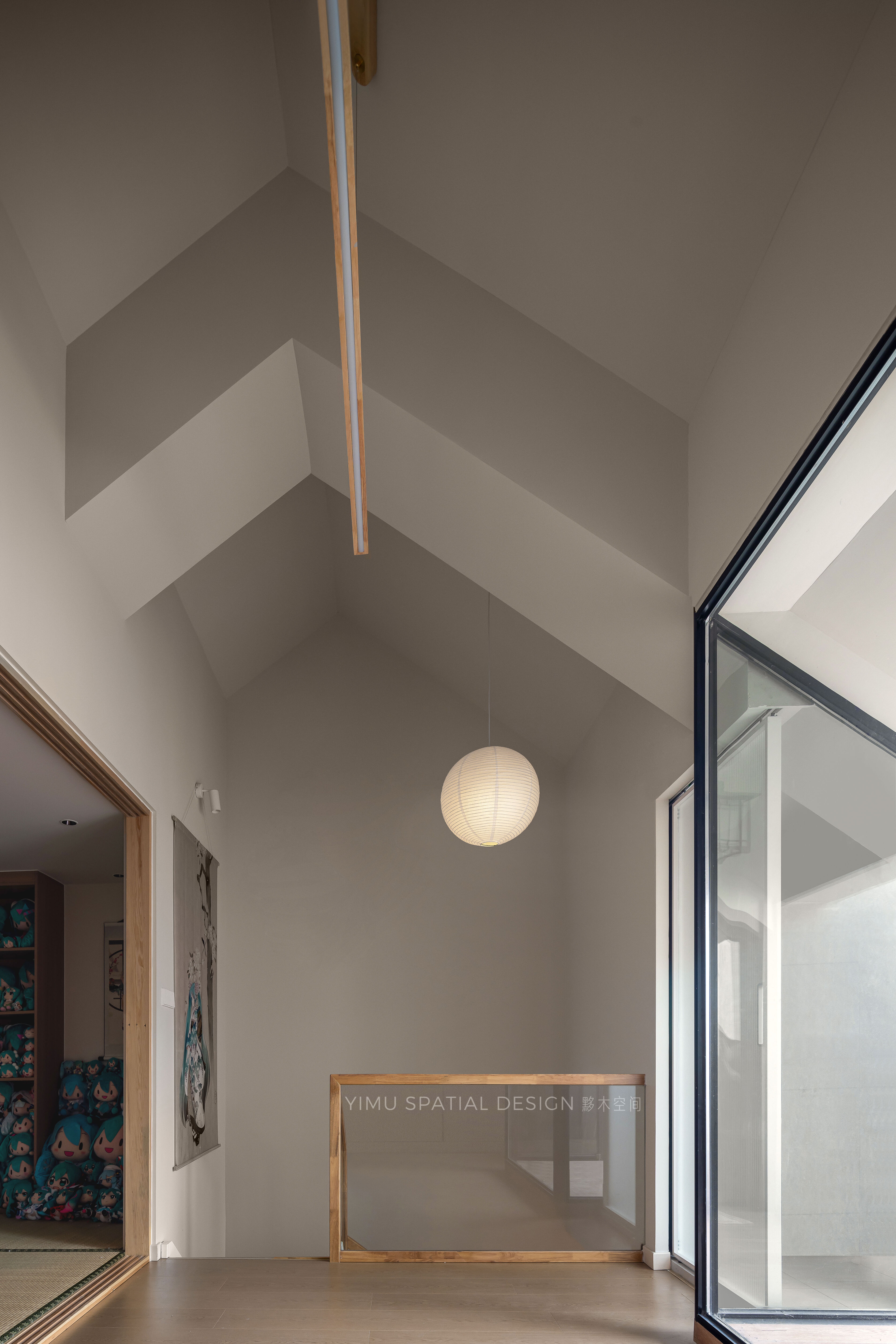 自然原木 LOFT丨中国合肥丨黟木空间设计-26