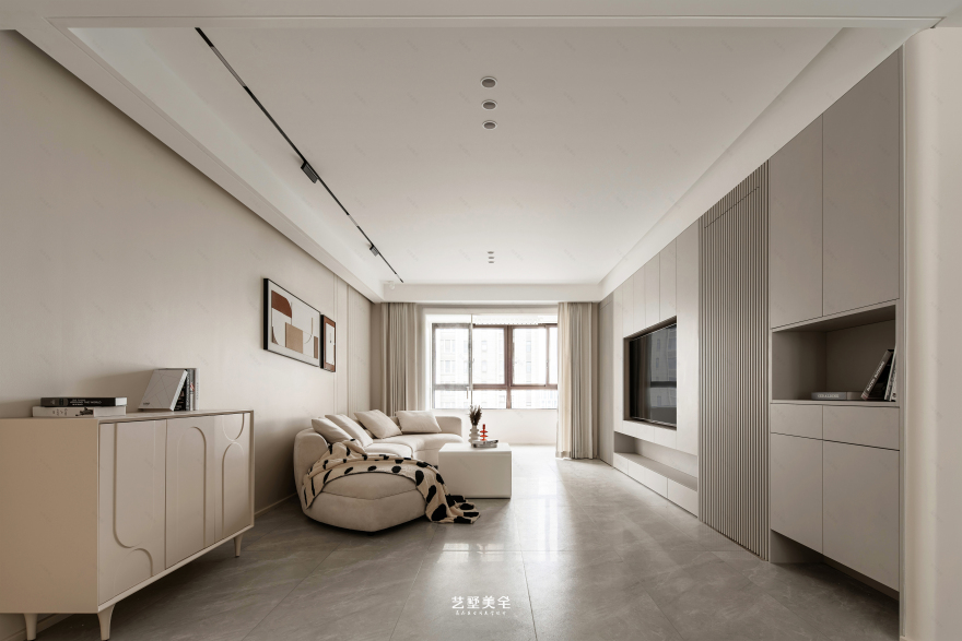 合肥锦绣淮苑奶油风设计改造丨中国合肥-13