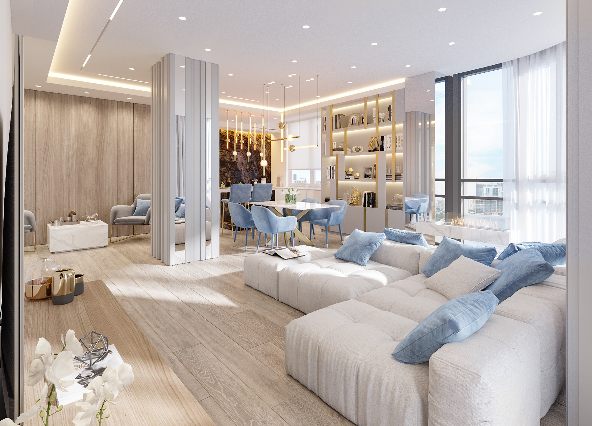 国外公寓（格拉夫奥洛夫,圣彼得堡）设计丨俄罗斯圣彼得堡-4