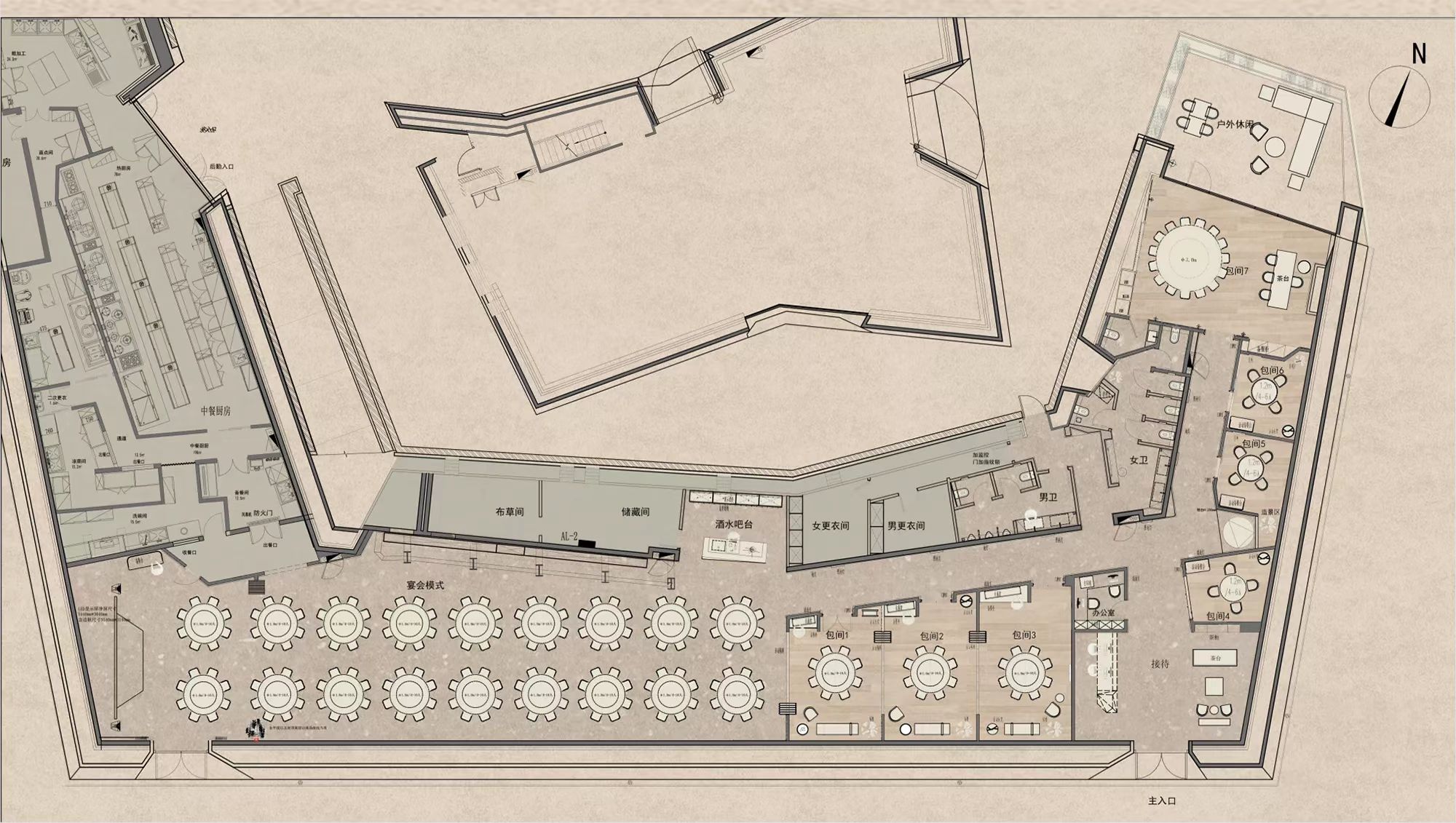 上海江南晓宴餐厅丨中国上海丨元熙创意设计（北京）有限公司-52