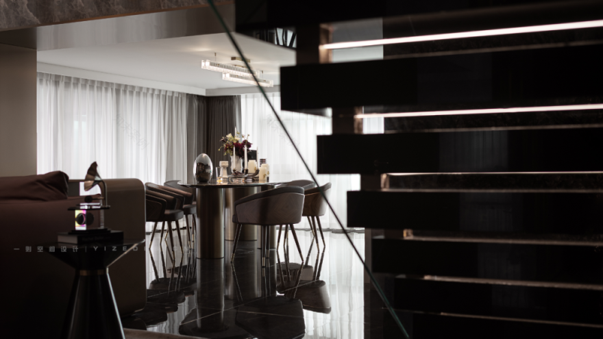 现代轻奢杭州跃层设计丨中国杭州丨赵艺哲设计工作室-23