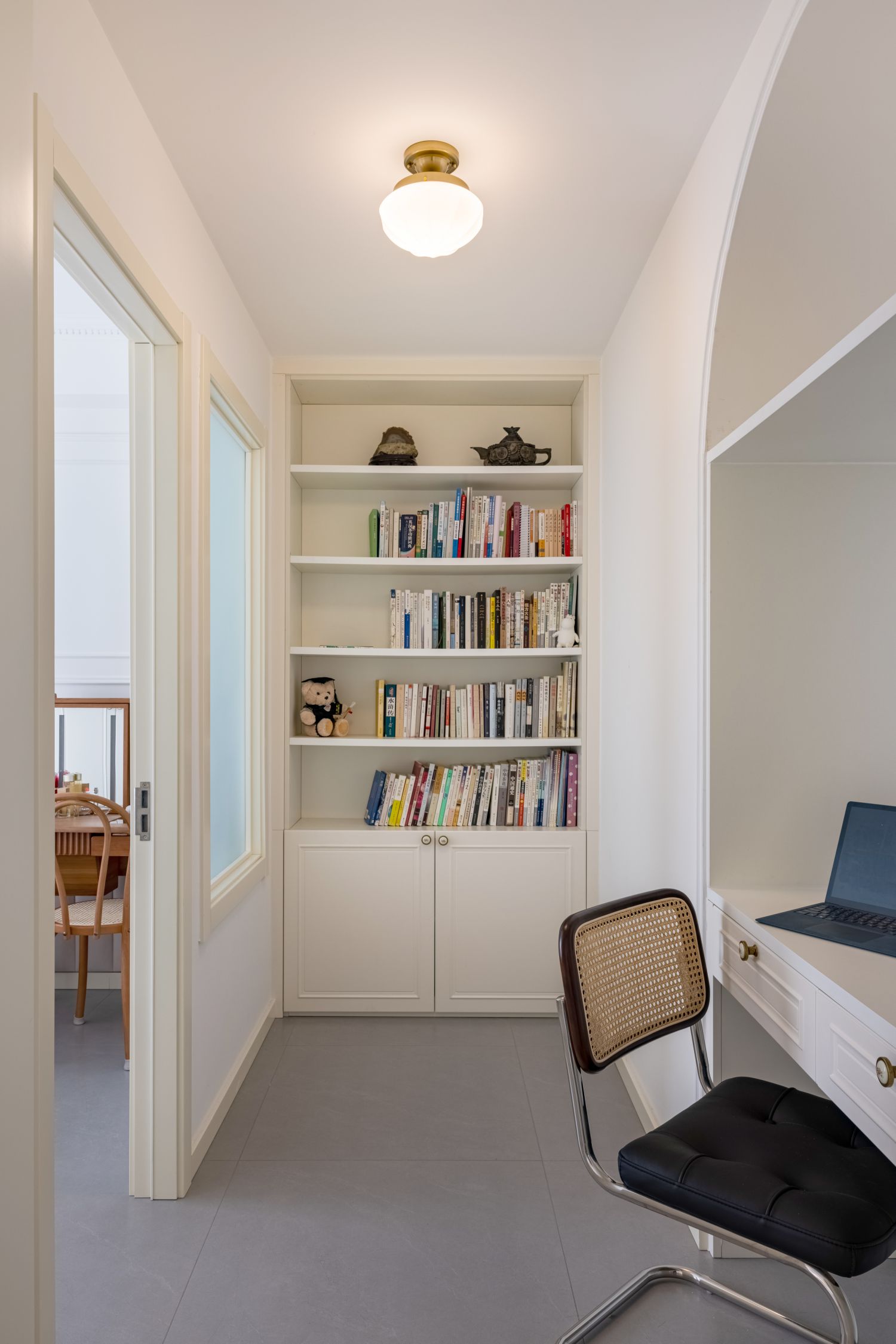 104㎡轻法式中古，满足父母和女儿不同风格的喜欢丨中国北京-10