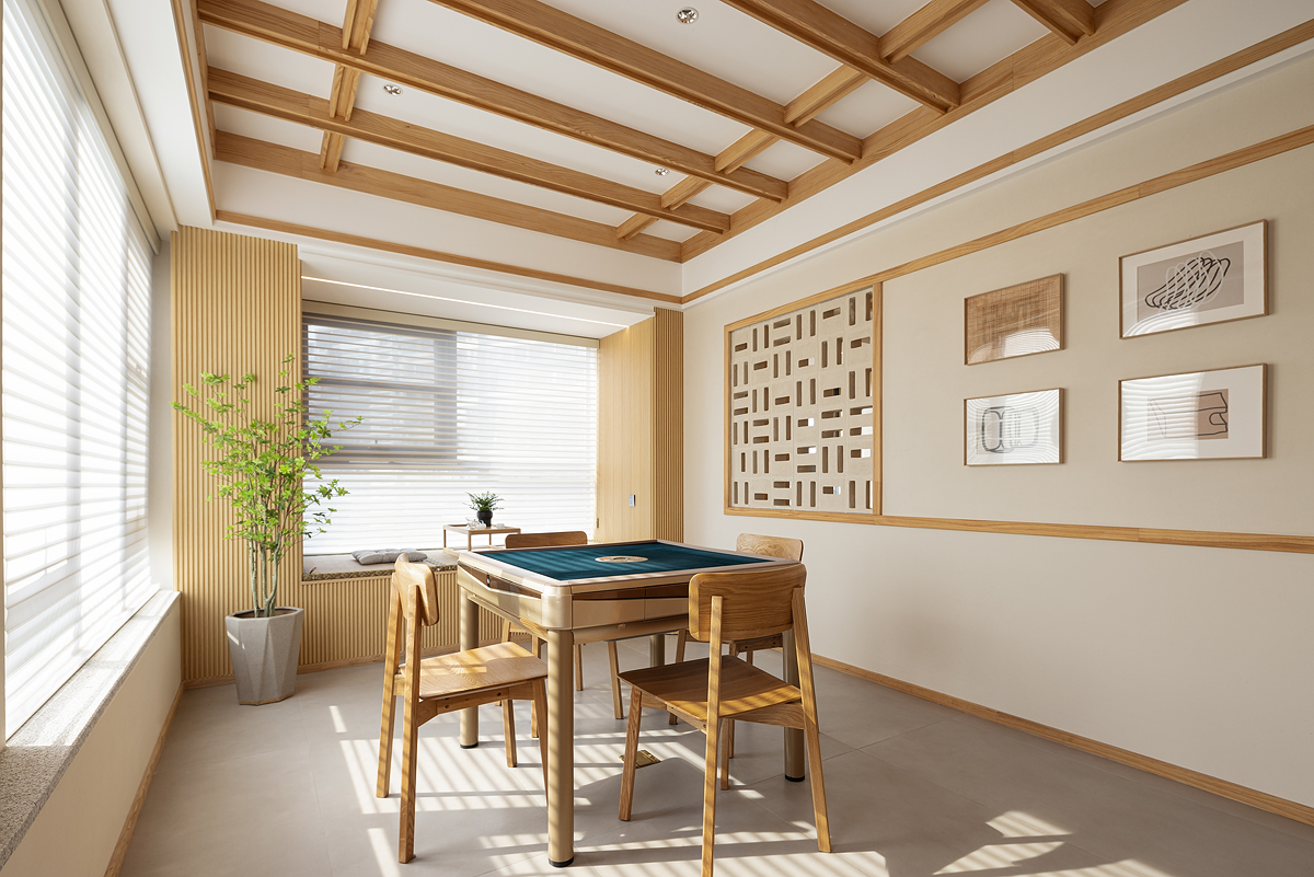 时空里的茶堂 · 自然舒适的现代茶室设计丨KD-12