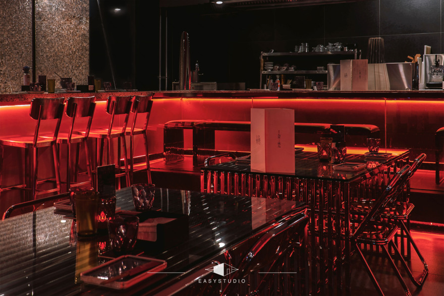 落日余晖下的鸟居烧鸟餐厅丨中国石家庄丨石家庄 EASY STUDIO-16