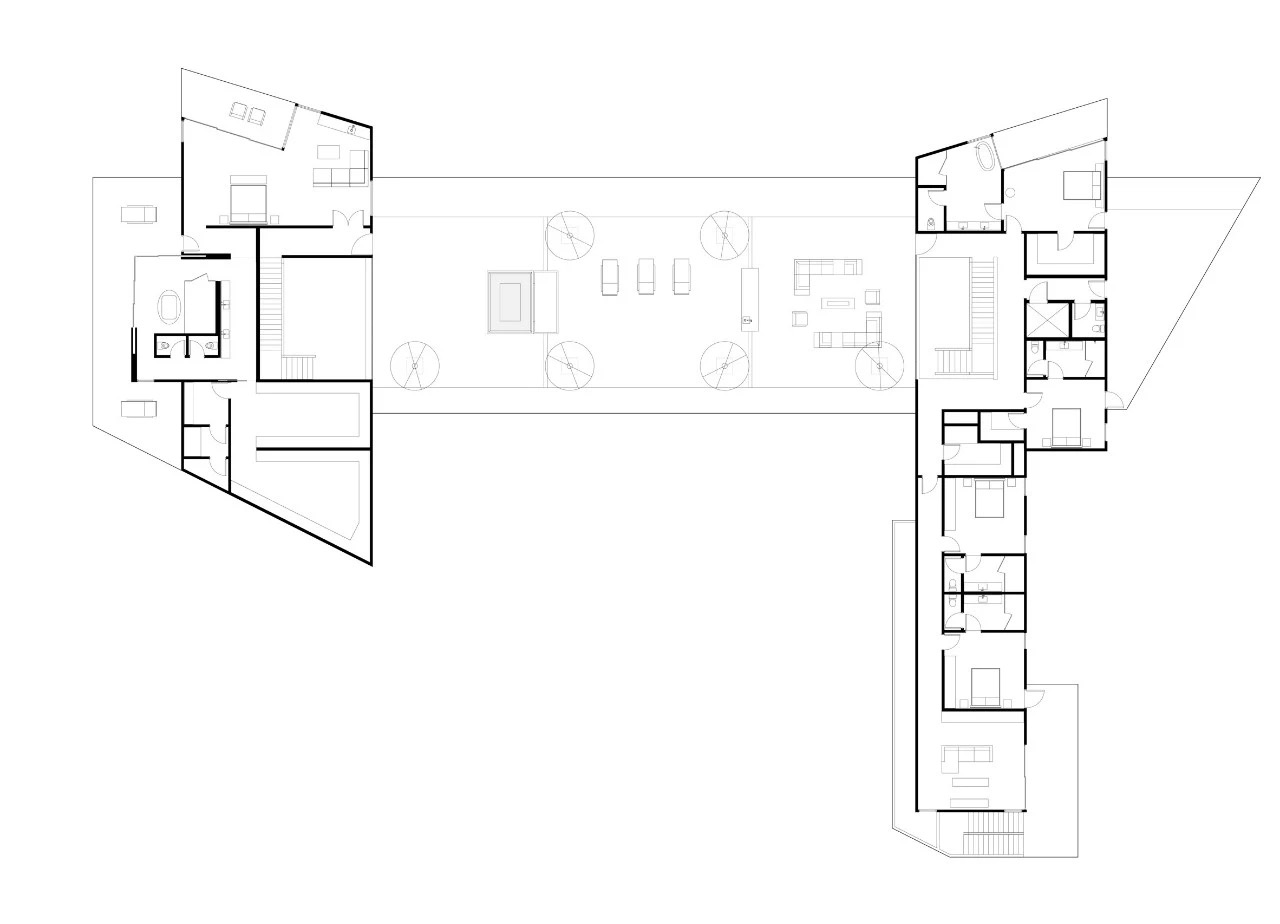 匠心独运，3 亿别墅展现现代居住空间典范-34