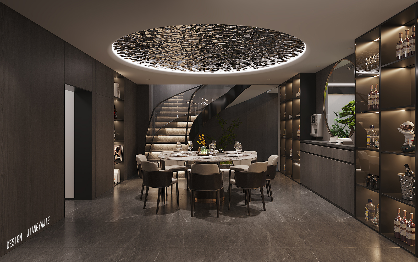 380平极致暗黑风格·下叠复式-14