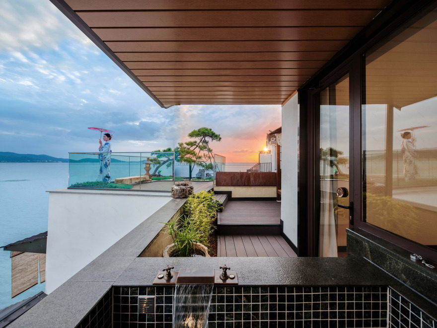 汐留屋私汤临湖民宿丨中国苏州丨海墁设计-77