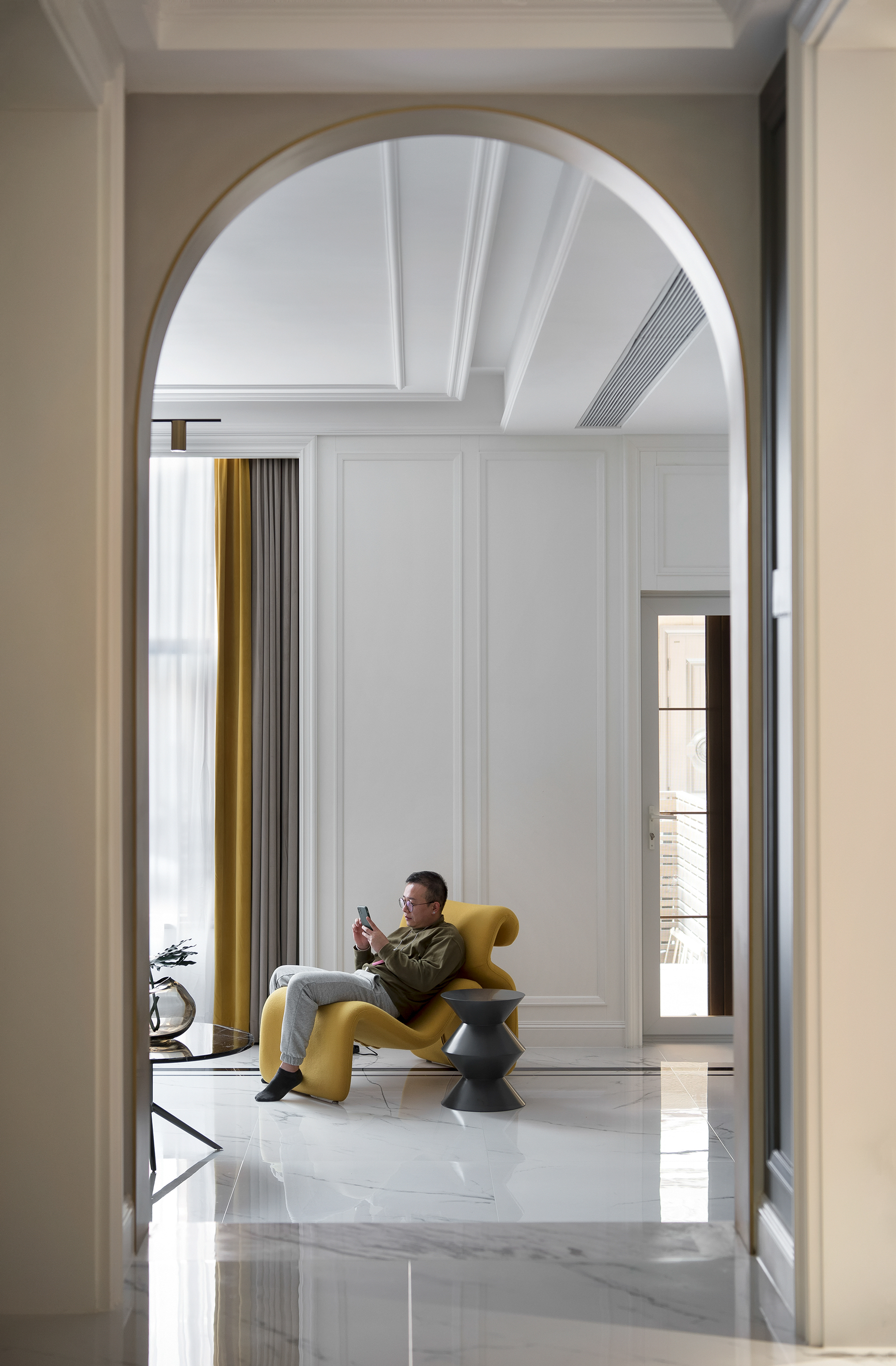 融信大卫城轻奢法式宅邸丨中国福州丨合物空间设计-14