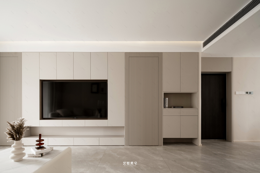 合肥锦绣淮苑奶油风设计改造丨中国合肥-21