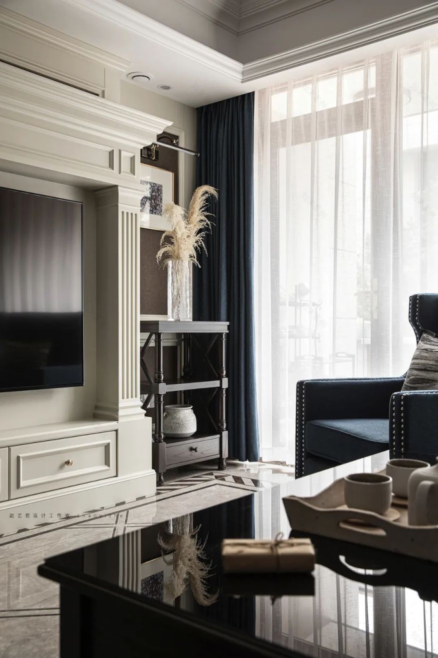 美式别墅设计丨中国杭州丨赵艺哲设计工作室-7