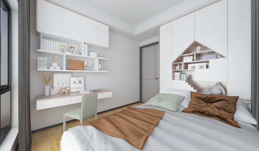 铂雅苑平层重塑东方美学丨中国河源丨中烨设计-17