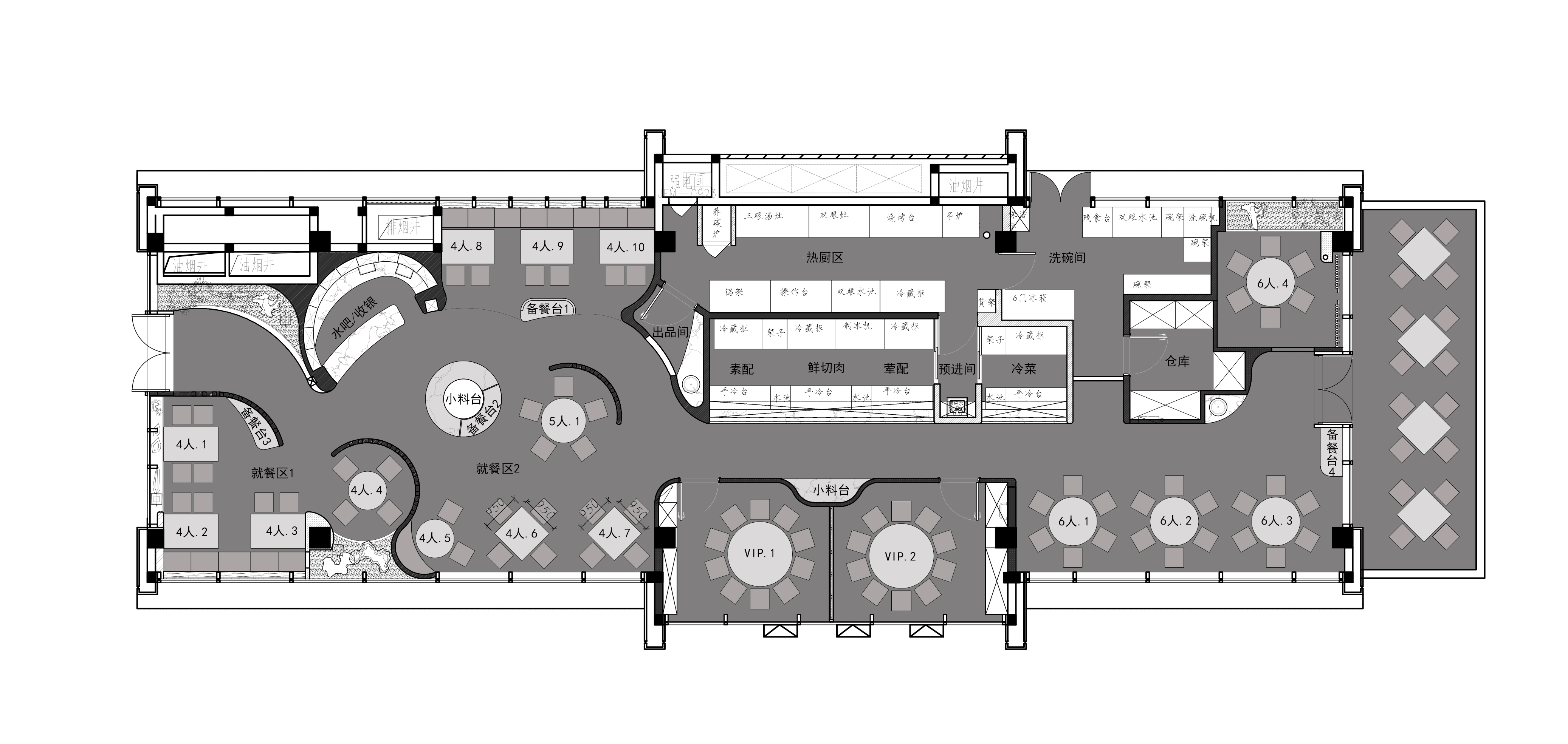 悦明记餐厅丨中国苏州丨海墁设计-40