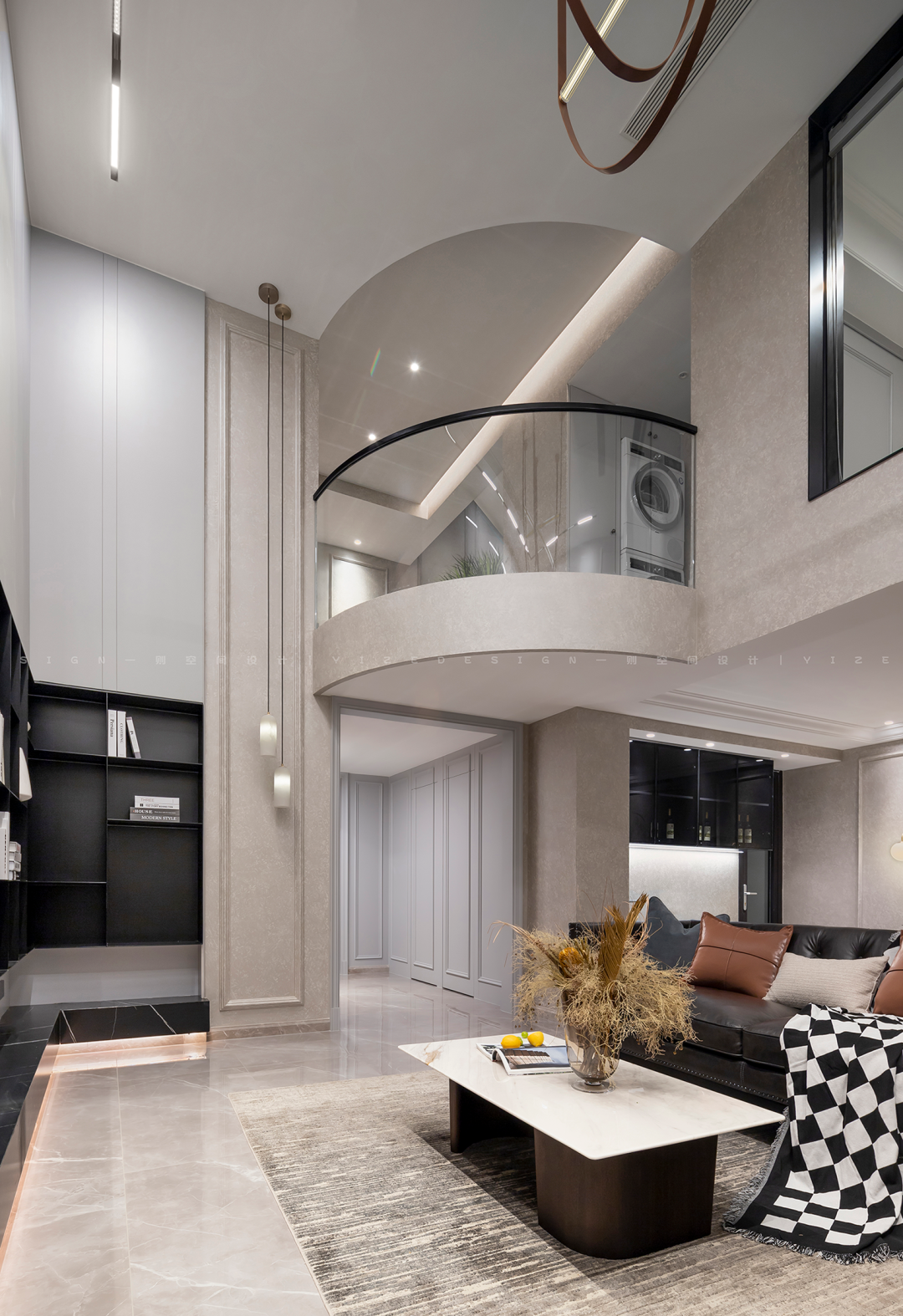 浙江杭州现代美式排屋设计丨中国杭州丨赵艺哲设计工作室-42