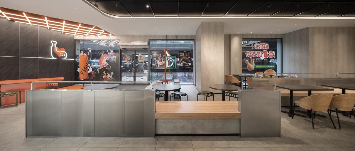 德克士成都蛟龙港店 · 运动主题餐厅设计丨中国成都-6