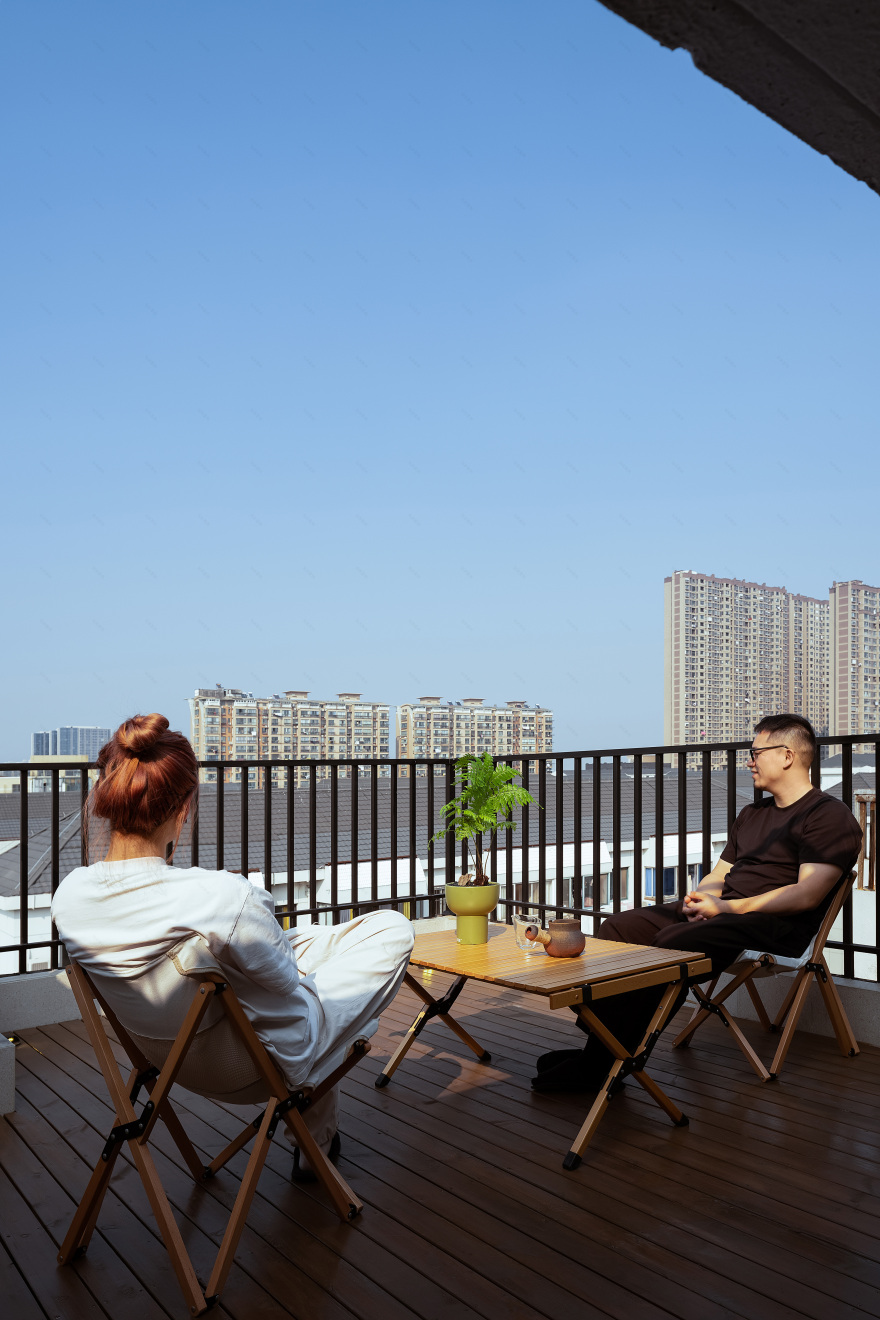 老宅新生 · 江苏南通顶楼复式变形记丨中国南通-122