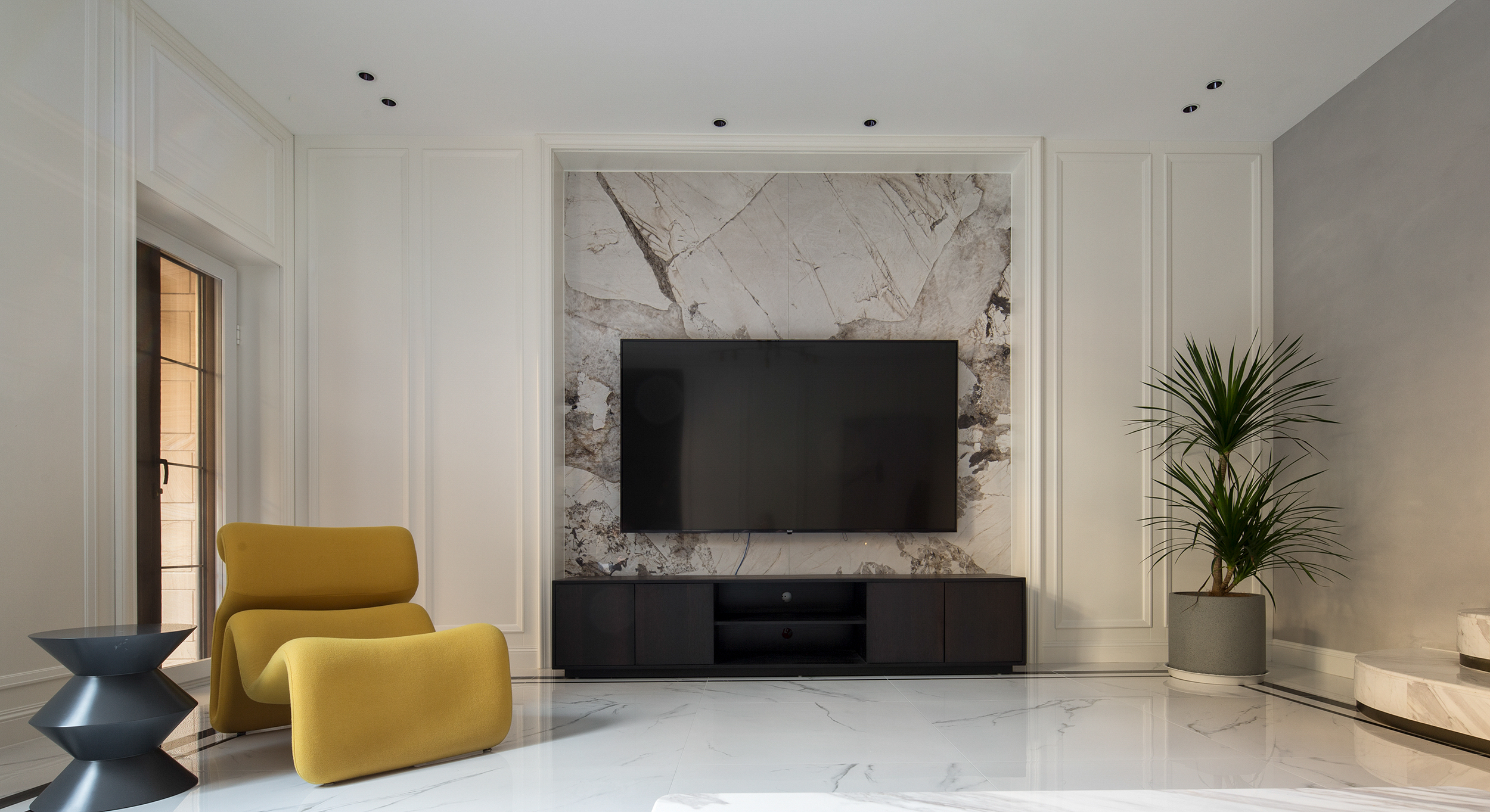 融信大卫城轻奢法式宅邸丨中国福州丨合物空间设计-13