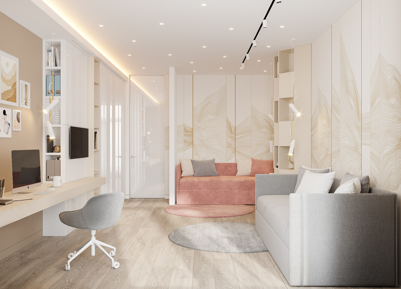 国外公寓（格拉夫奥洛夫,圣彼得堡）设计丨俄罗斯圣彼得堡-33