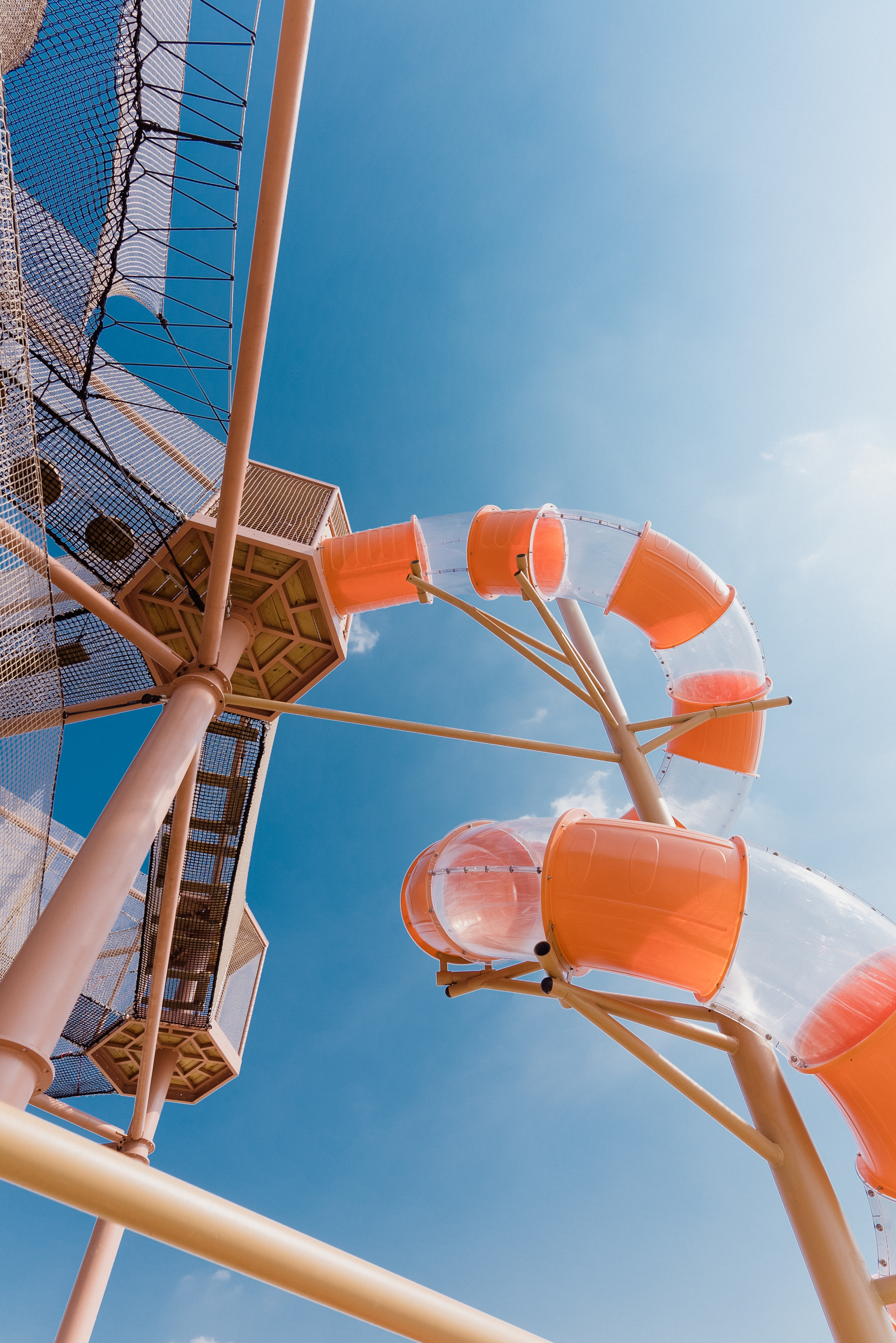 宿迁骆马湖沙滩公园·塔楼穿越亲子乐园丨中国宿迁丨滨州绳网部落游乐设备有限公司-24