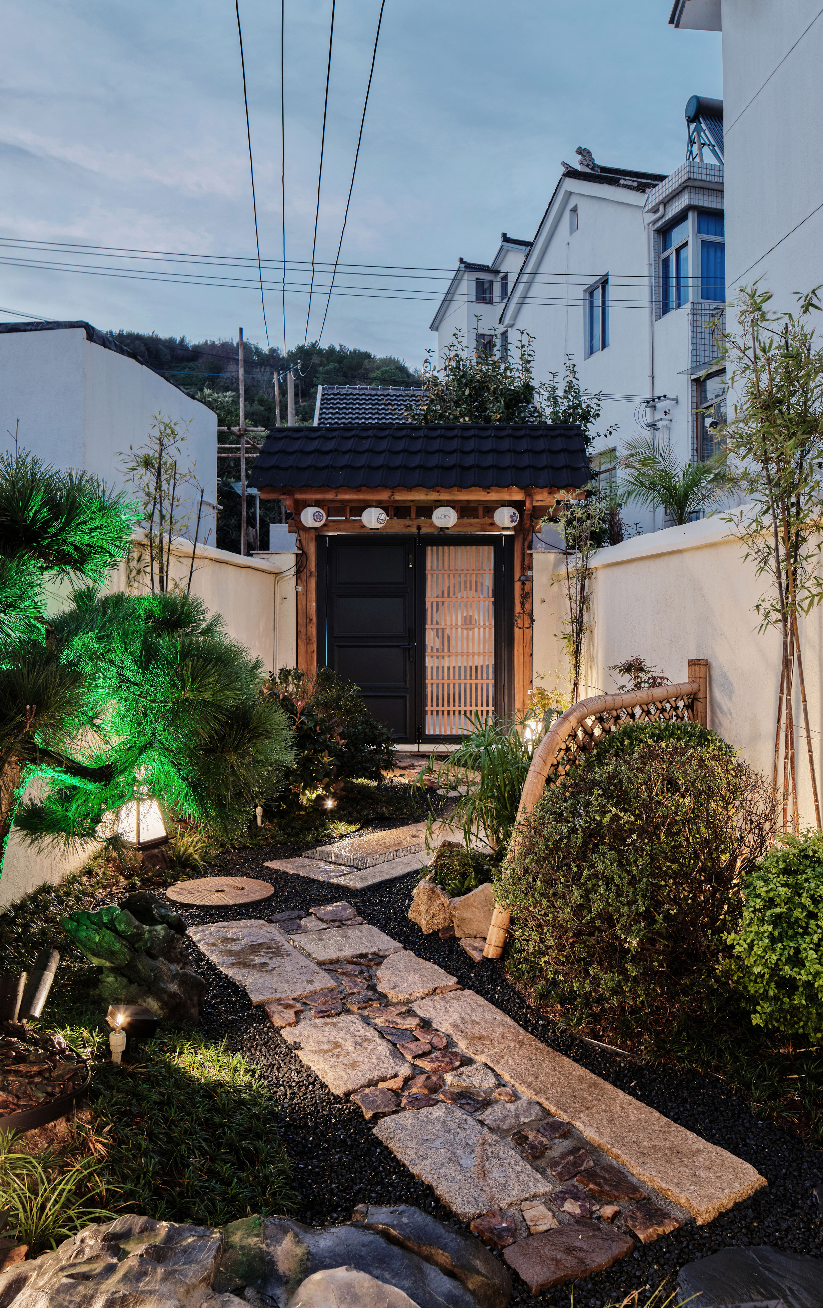 汐留屋私汤临湖民宿丨中国苏州丨海墁设计-23