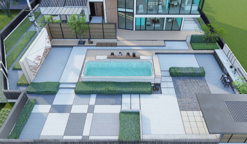 苏州吴江区·龙降桥庭院景观丨中国苏州丨樾尚景观-9