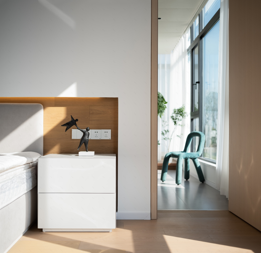 乡间老宅焕新记 · 现代原木风跃层设计丨中国南通-80